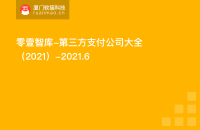 零壹智库-第三方支付公司大全（2021）-2021.6